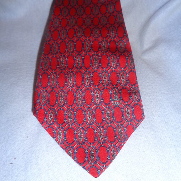 Gucci Vintage Authentic Silk Men's Necktie - Picture 1 of 3